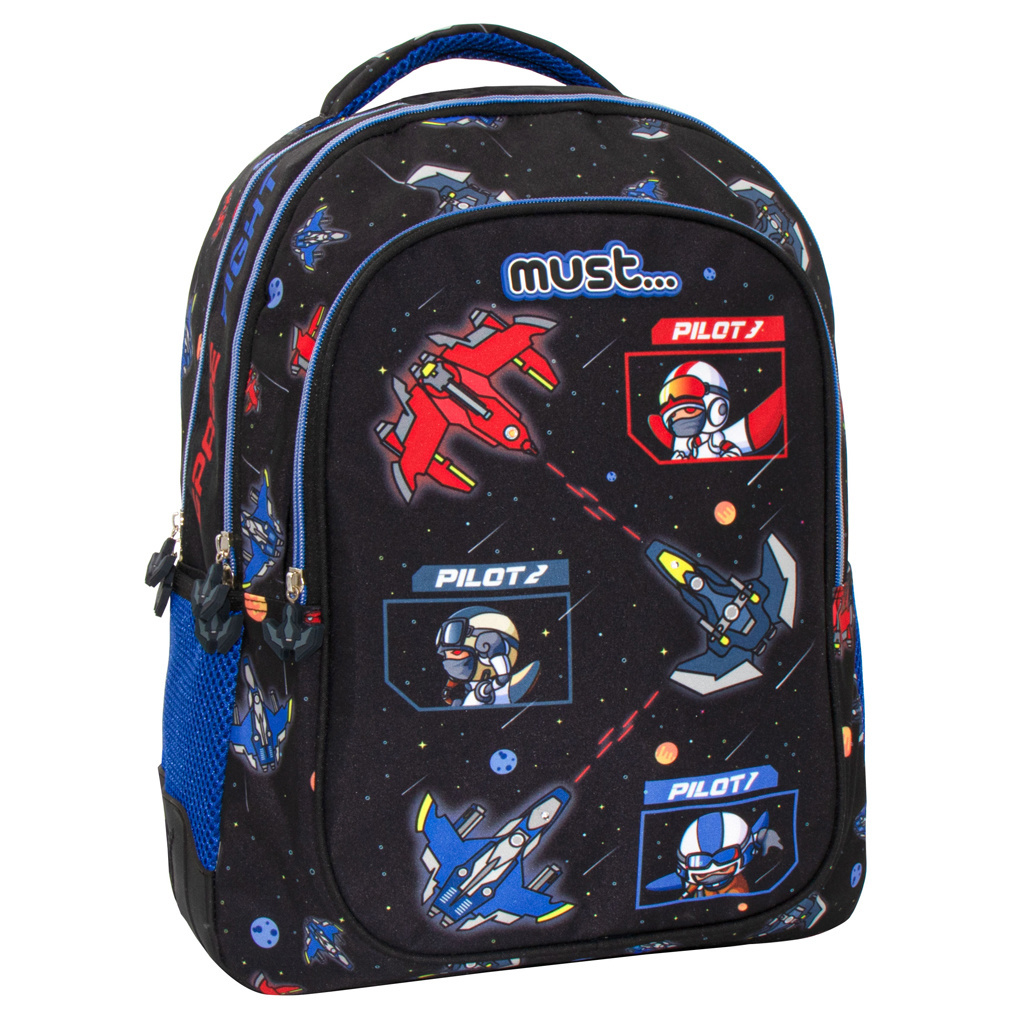 Must Backpack, Space LED - 43 x 33 x 18 cm - Polyester