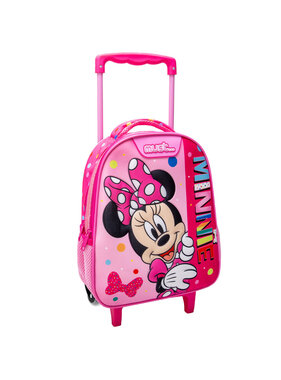 Disney Minnie Mouse Backpack Trolley 31 x 27 cm Polyester