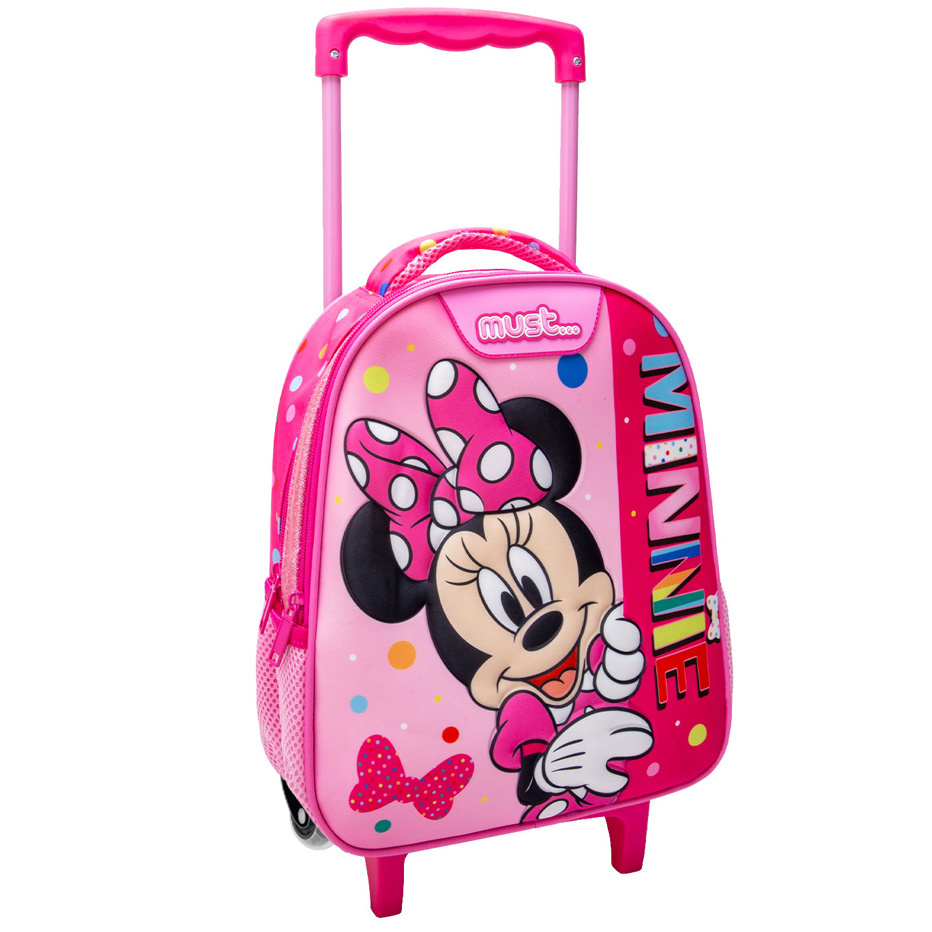 Disney Minnie Mouse Backpack Trolley - 31 x 27 x 10 cm - Polyester