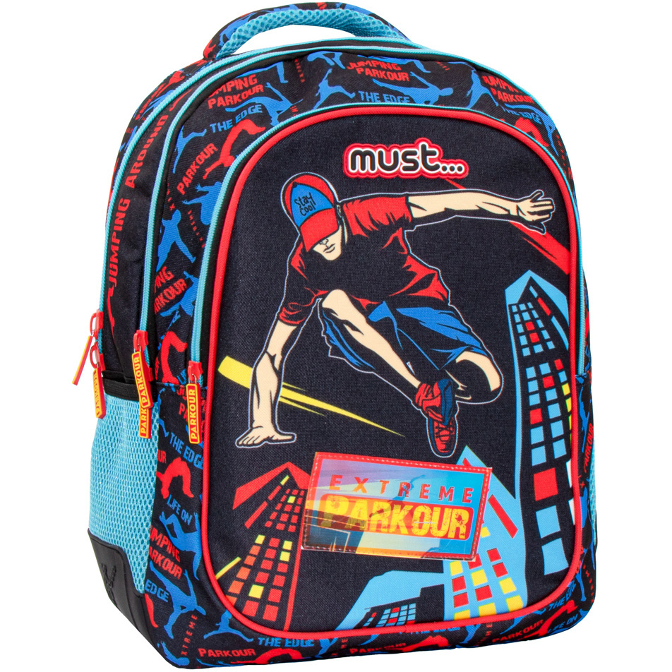 Must Rugzak Extreme, Parkour - 43 x 33 x 18 cm - Polyester