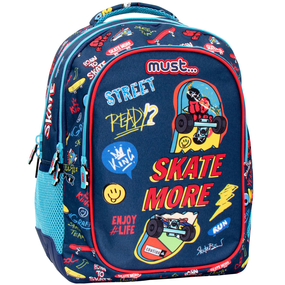 Must Rugzak Skate - 43 x 33 x 18 cm - Polyester