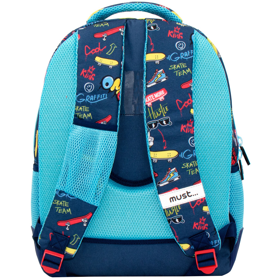 Must Backpack Skate - 43 x 33 x 18 cm - Polyester