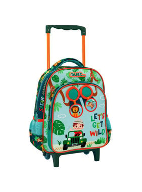 Must Trolley Rugzak Safari 31 x 27 cm Polyester