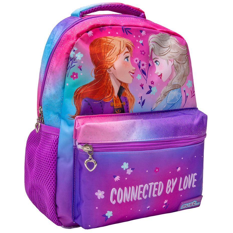 Disney Frozen Backpack, Love - 31 x 27 x 10 cm - Polyester