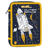 Must Gevuld etui Outer Space - 21 x 15 x 5 cm -  31 st. - Polyester