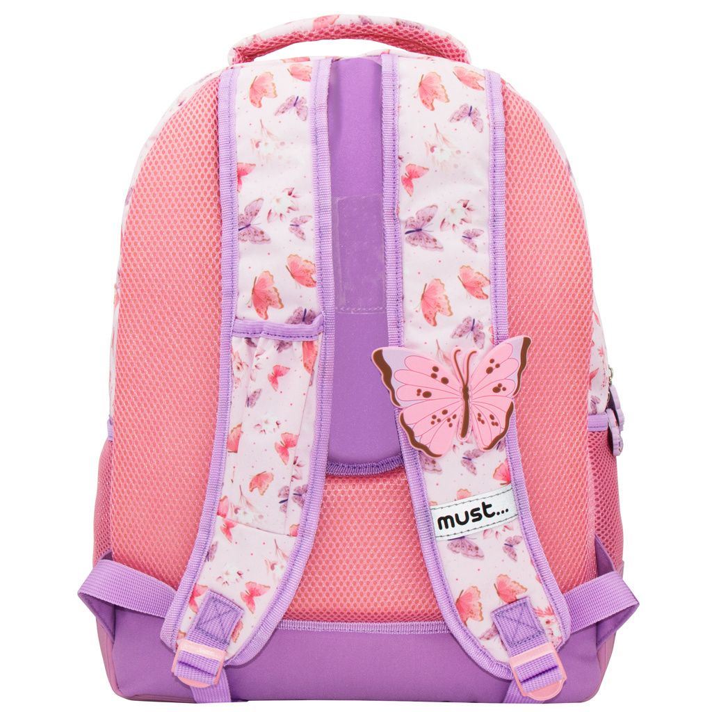 Must Backpack, 3D Butterfly - 43 x 33 x 18 cm - Polyester