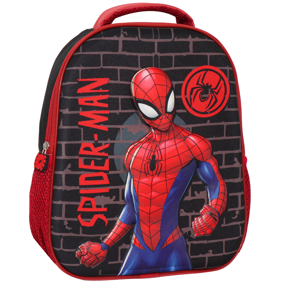 Spiderman 3D Backpack, Strong - 32 x 26 x 10 cm - EVA polyester