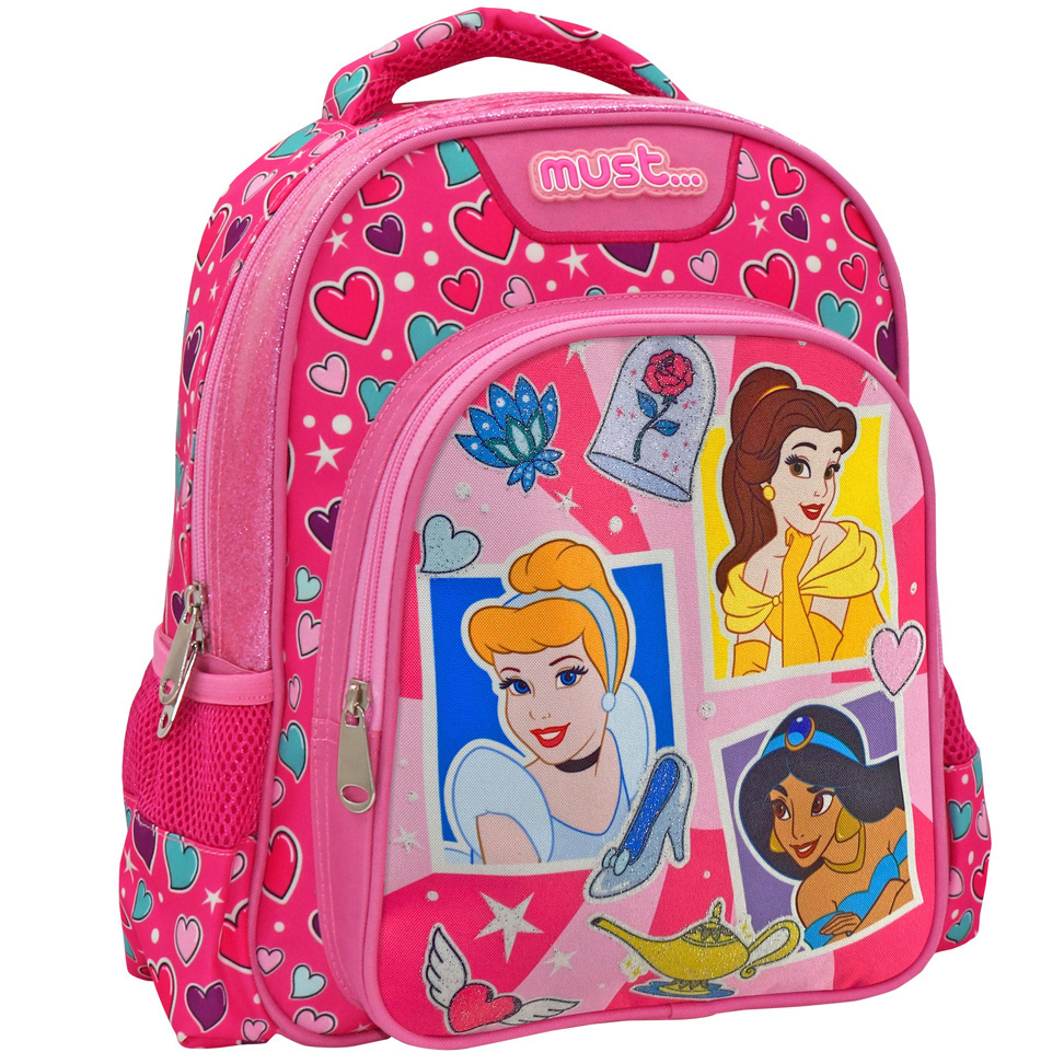 Disney Princess Backpack, Polaroid - 31 x 27 x 10 cm - Polyester