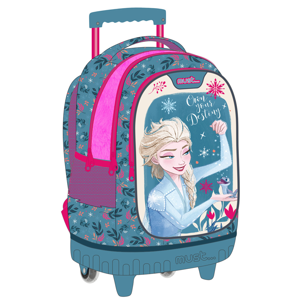 Disney Frozen Backpack Trolley, Destiny - 44 x 34 x 20 cm - Polyester