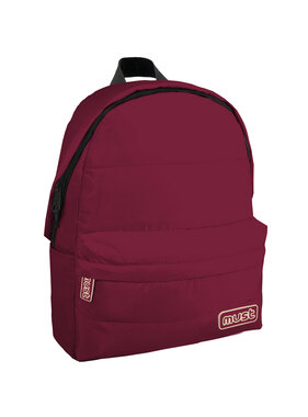 Must Backpack Puffy 42 x 32 cm Bordeaux / Cream