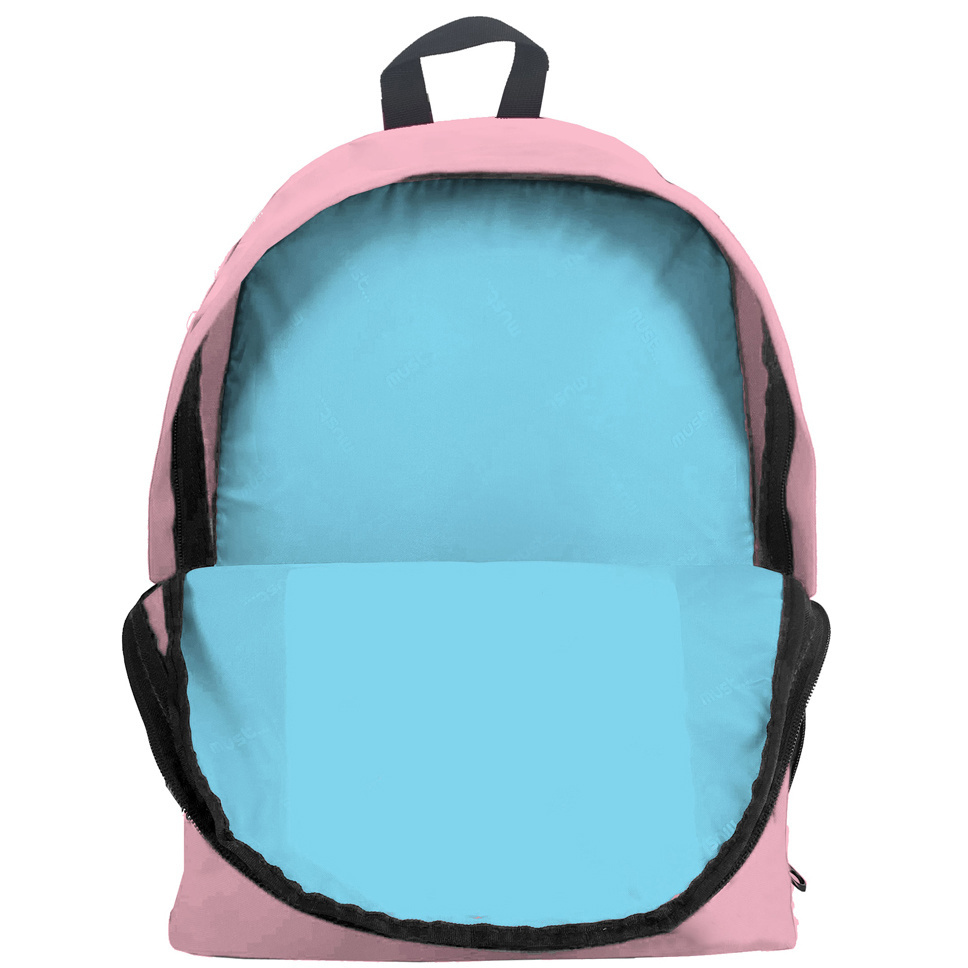 Must Must Backpack Puffy - 42 x 32 x 17 cm - Pink / Blue