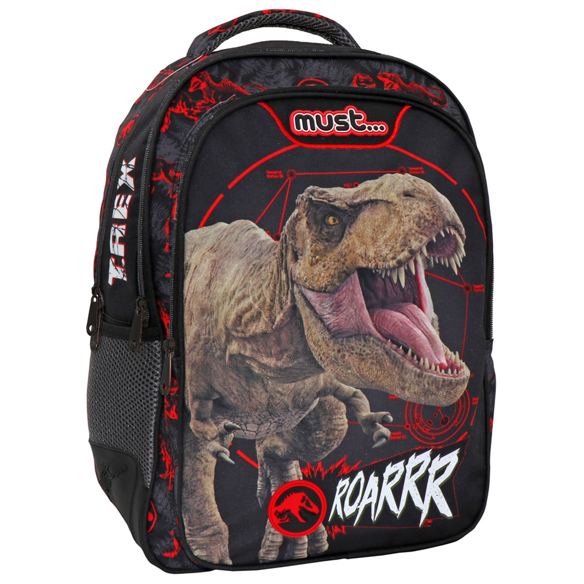 Jurassic World Backpack T-Rex Roarrr - 43 x 32 x 18 cm - Polyester