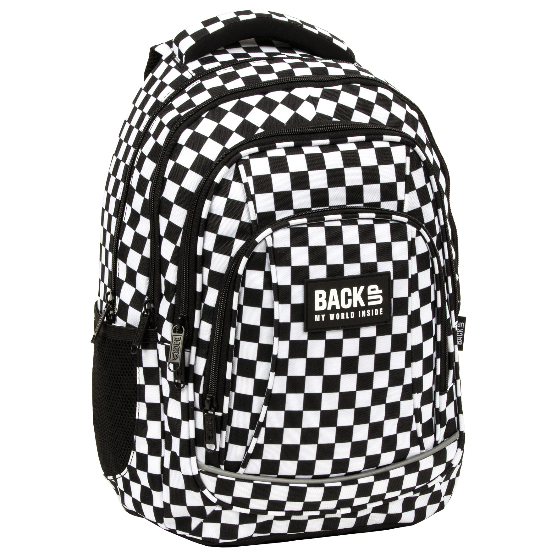 BackUP Backpack, Black & White - 42 x 30 x 20 cm - Polyester