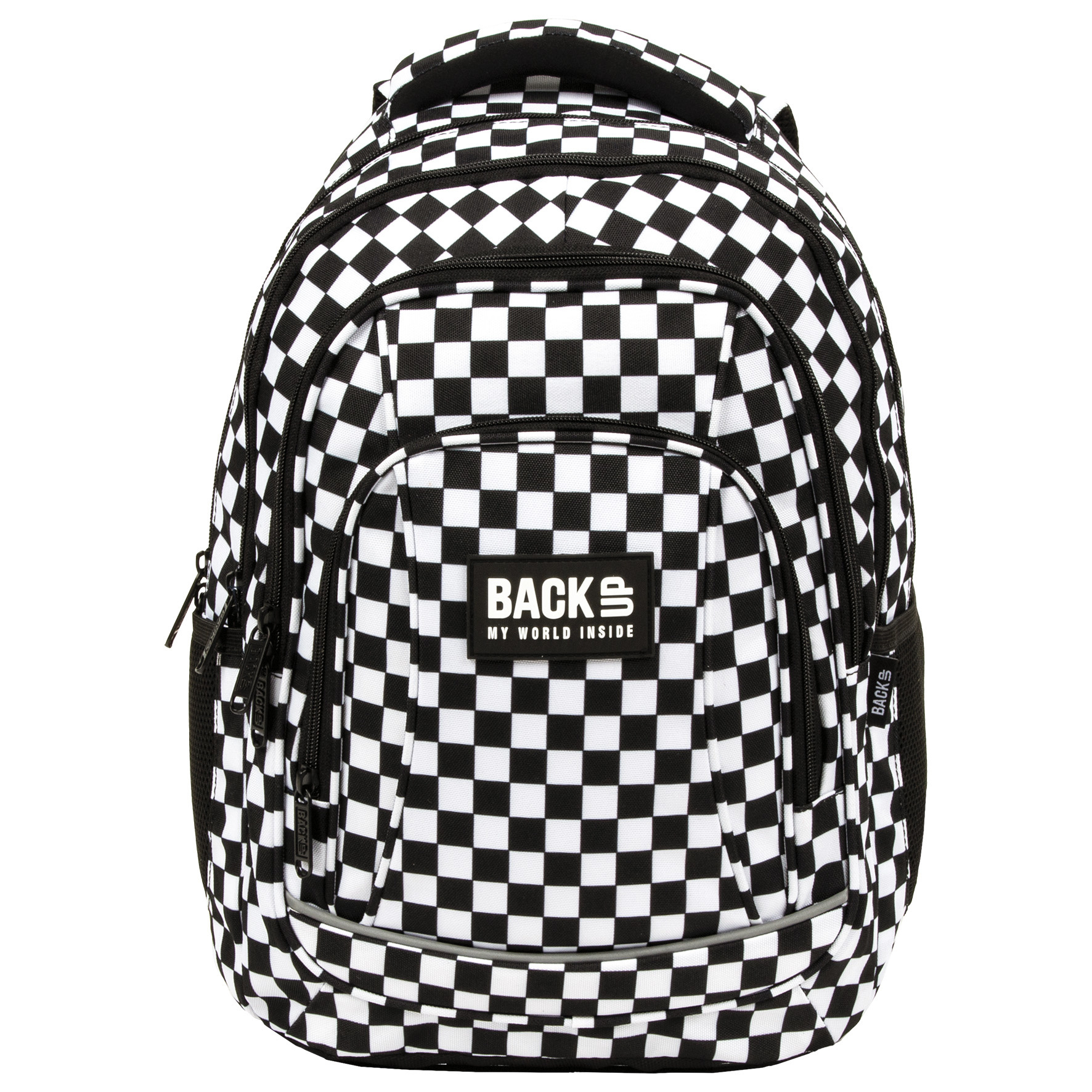 BackUP Backpack, Black & White - 42 x 30 x 20 cm - Polyester