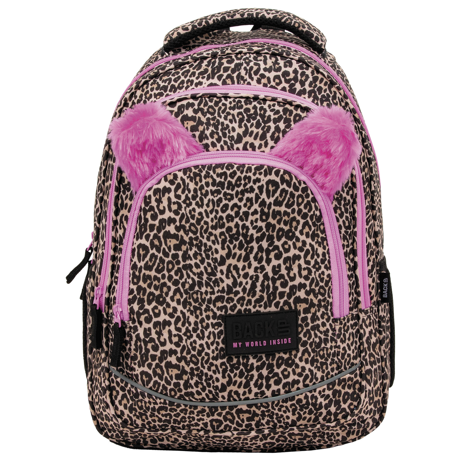 BackUP Backpack, Leopard - 42 x 30 x 15 cm - Polyester