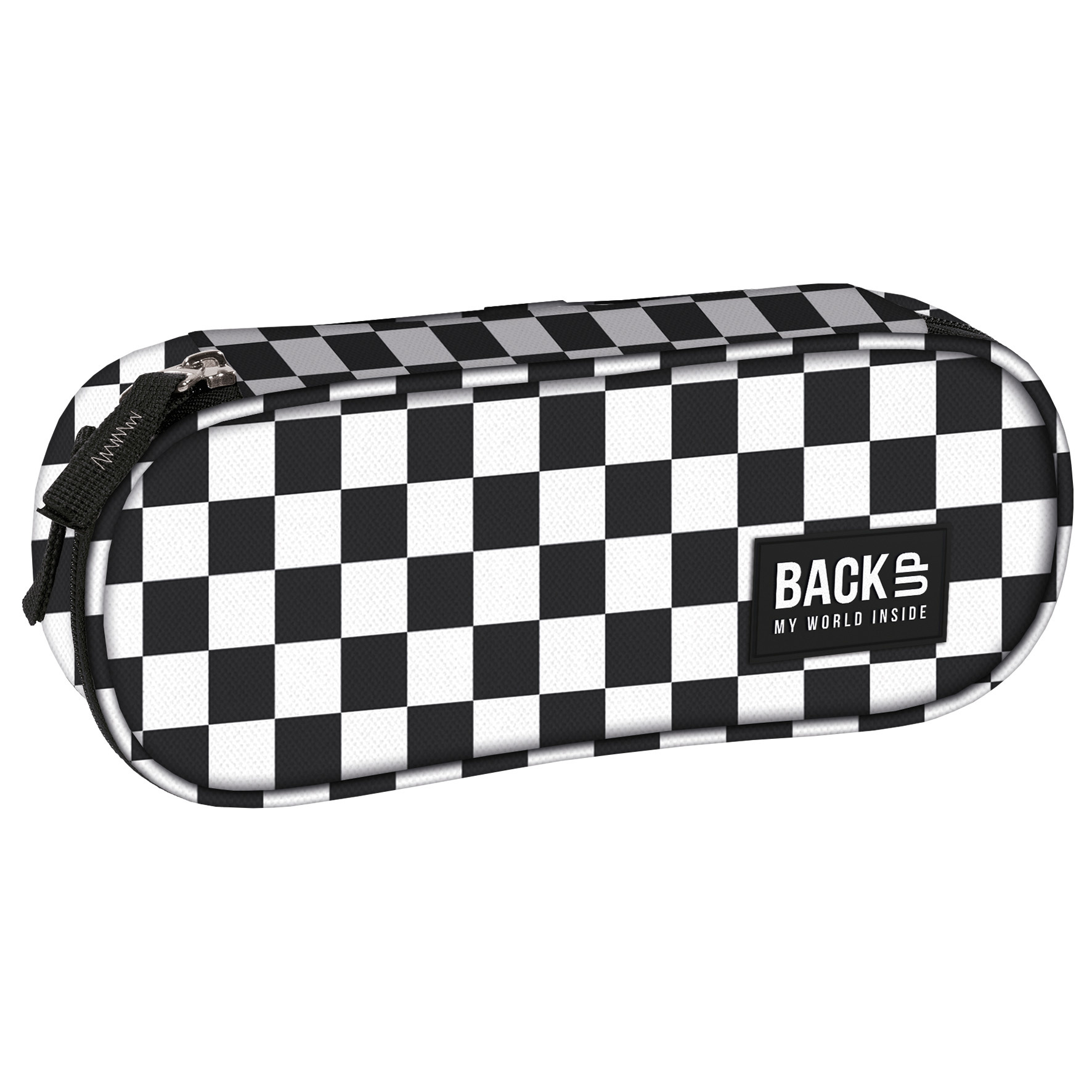 BackUP Etui Black & Whtie - 23  x 9 x 5 cm - Polyester