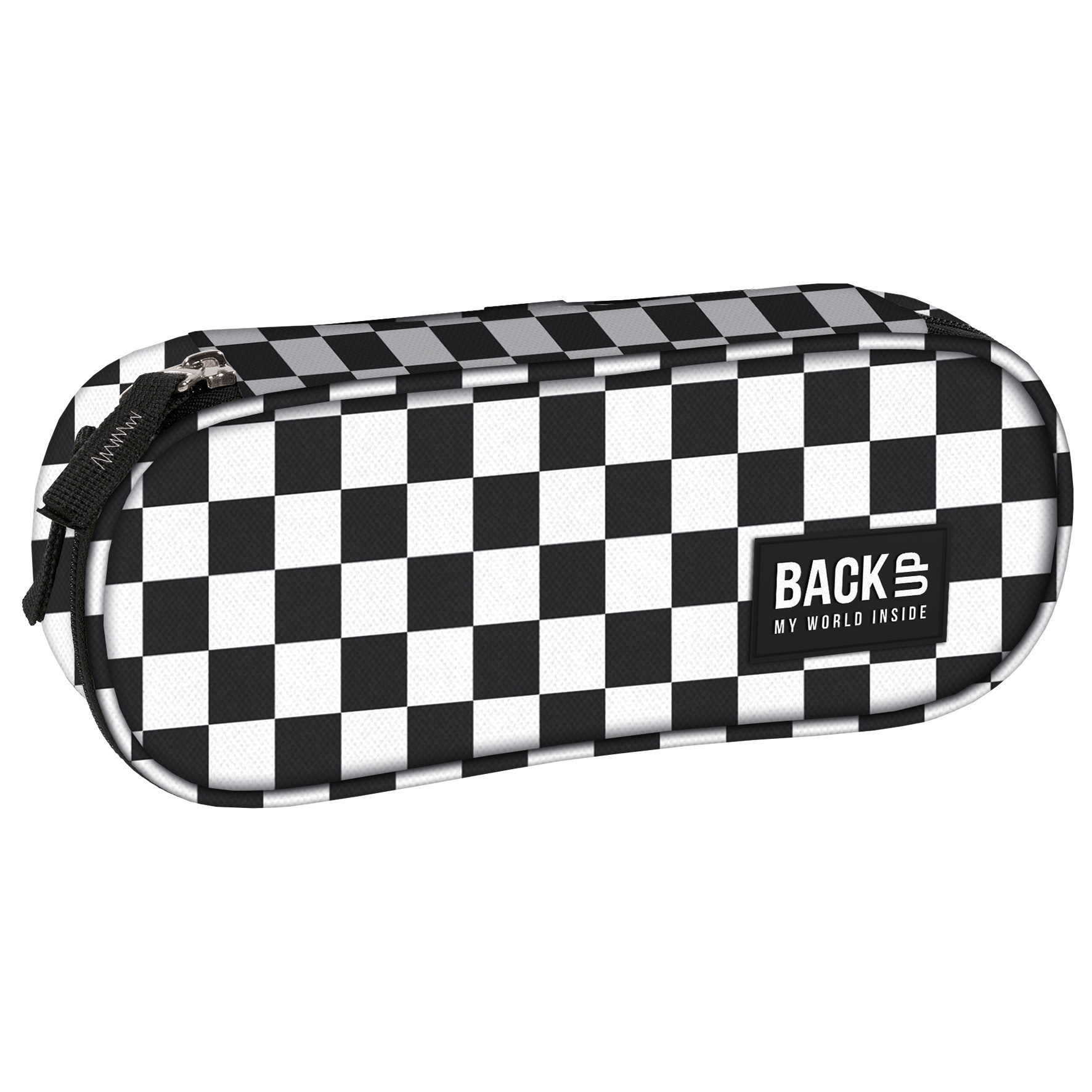 BackUP Pouch Black & Whtie - 23 x 9 x 5 cm - Polyester
