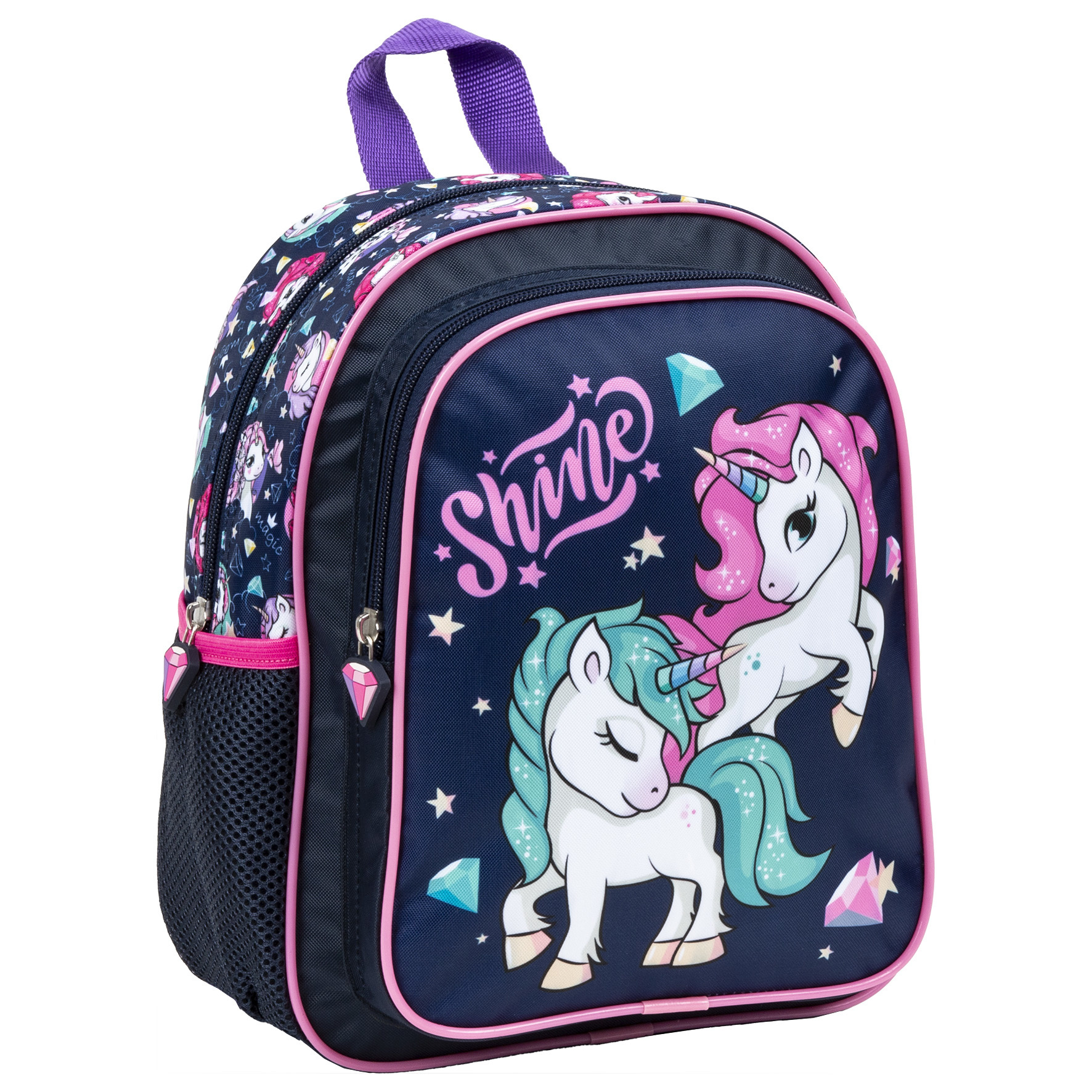 Unicorn Toddler backpack, Shine - 29 x 23 x 10 cm - Polyester