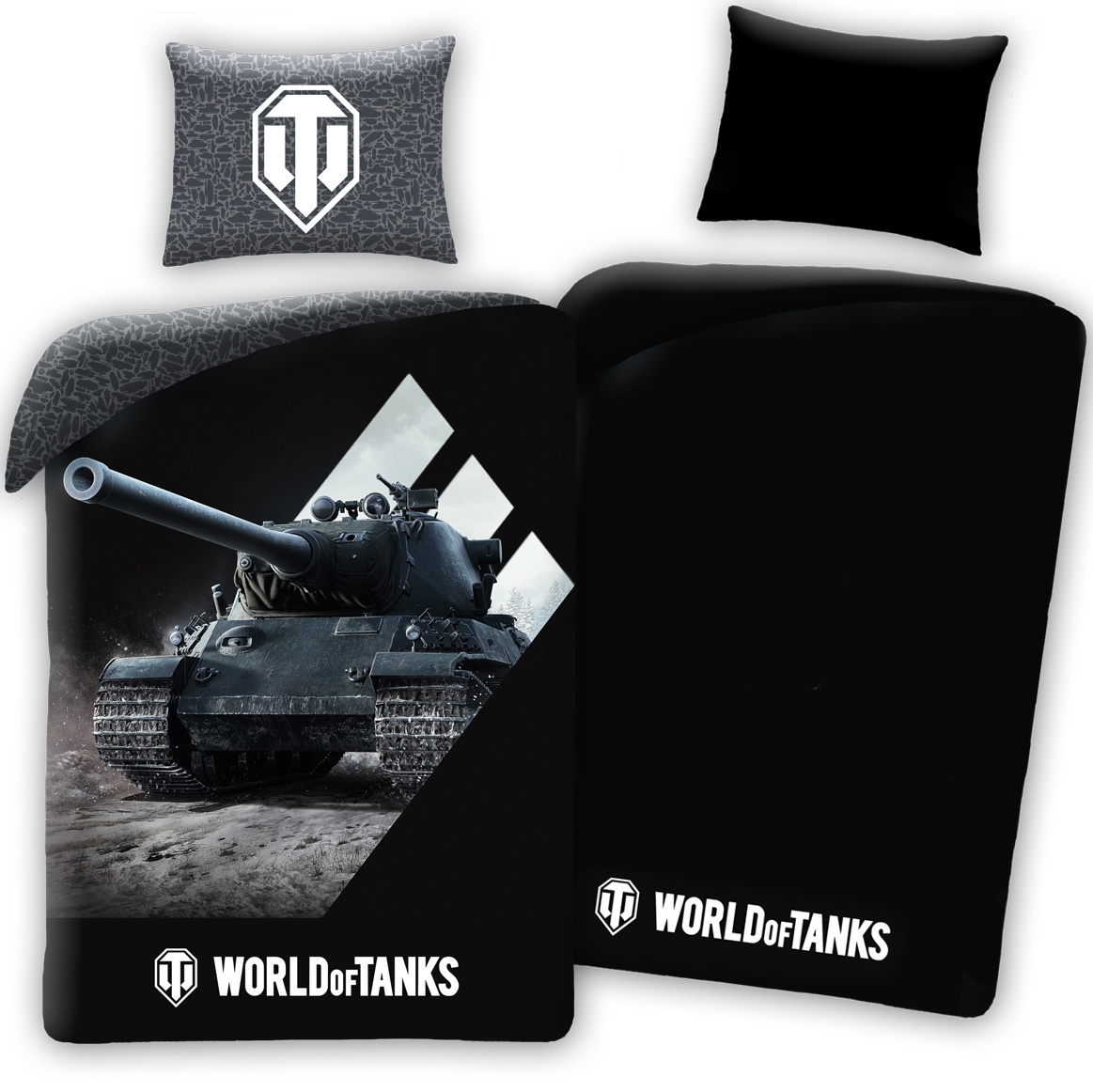 World of Tanks Dekbedovertrek - Eenpersoons - 140 x 200 cm - Katoen