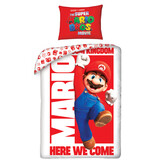 Super Mario Dekbedovertrek Here we Come - Eenpersoons - 140 x 200 cm - Katoen