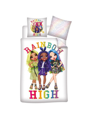 Rainbow High Dekbedovertrek Pose 140 x 200 + 63 x 63 cm Polyester