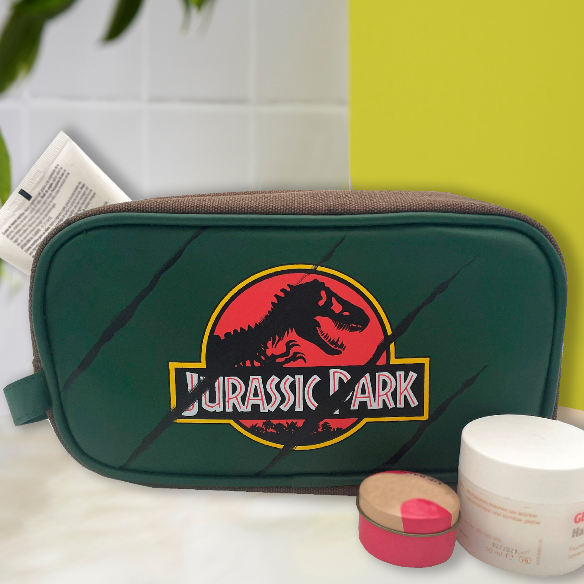 Jurassic Park Toilettas, Explorer - 25 x 13 x 10 cm - Polyester/Katoen