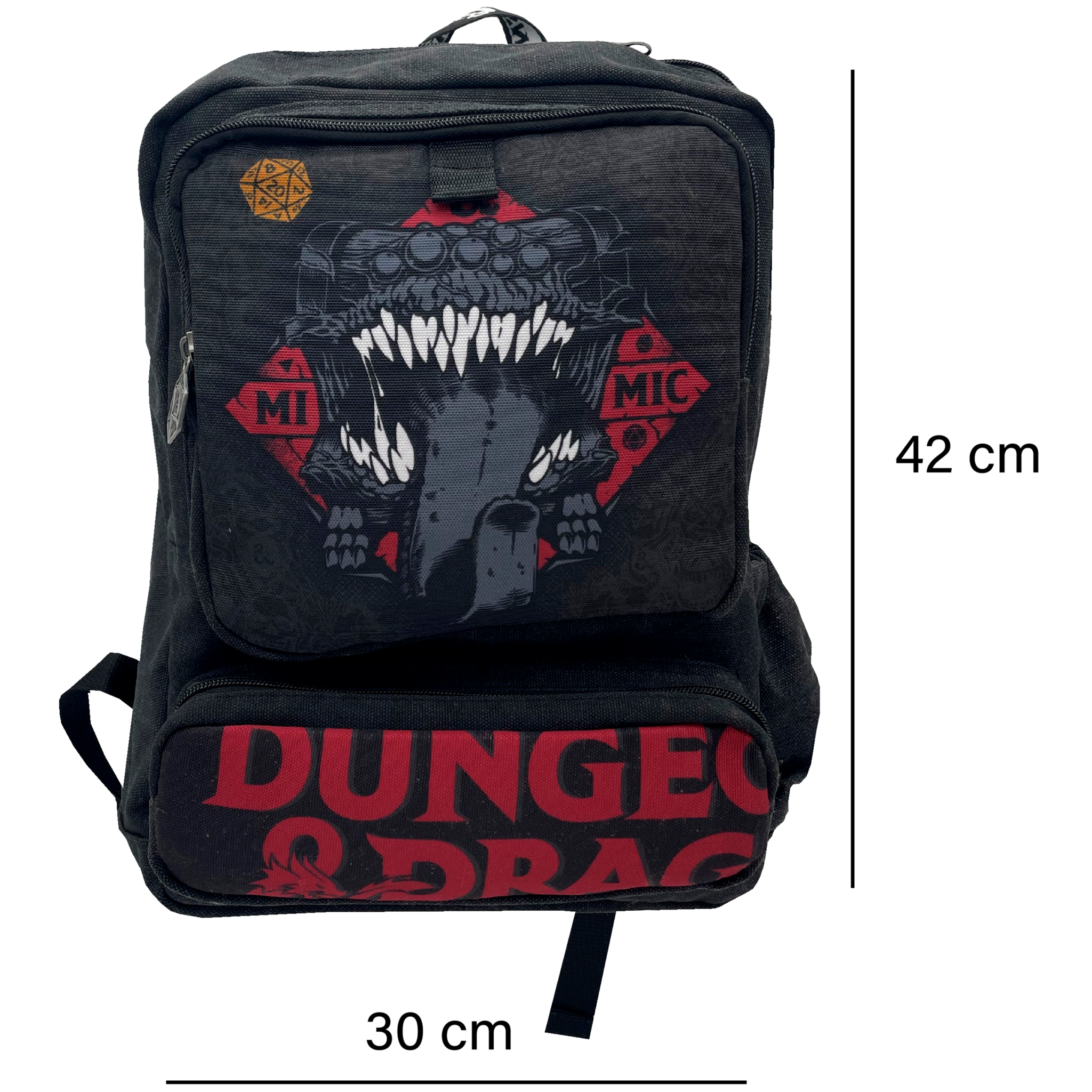 Dungeons & Dragons Rugzak, Monsters - 42 x 30 x 11 cm - Katoen / Polyester