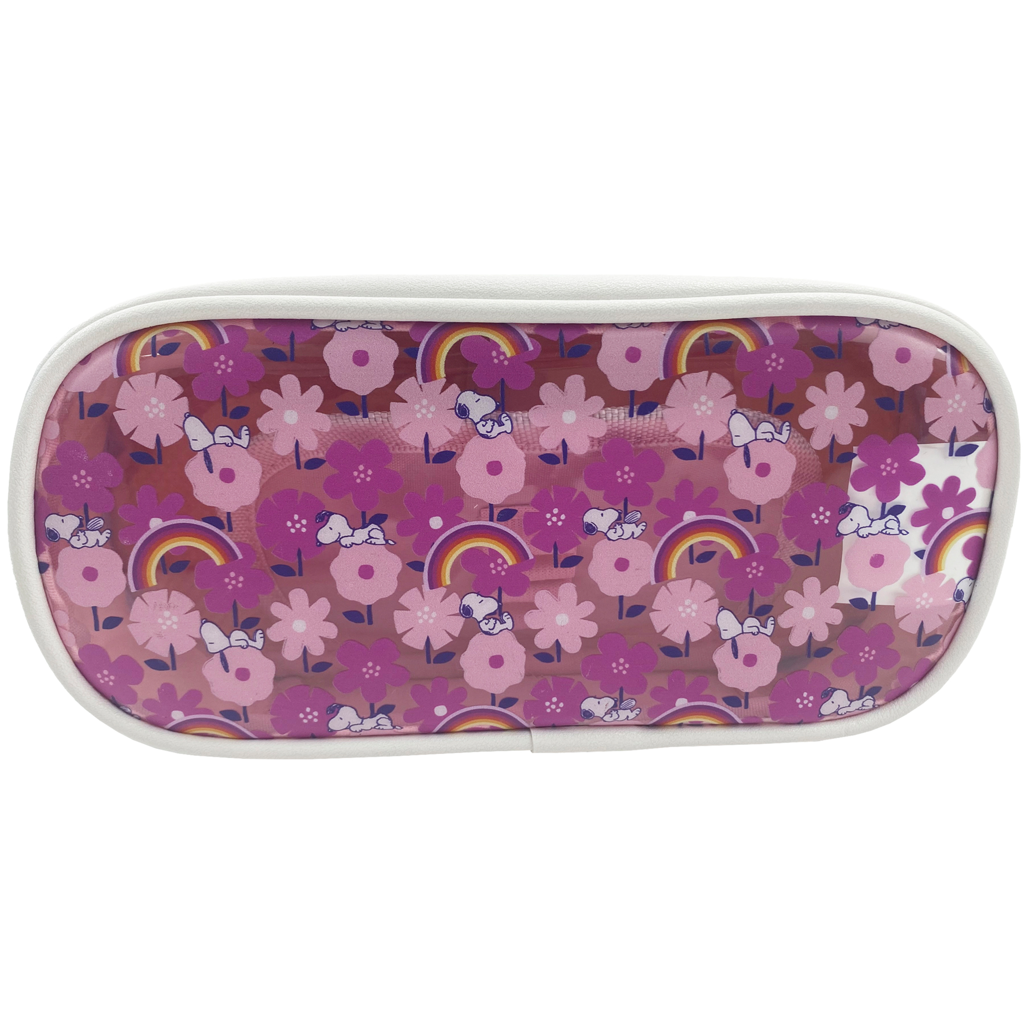 Snoopy Etui Regenboog - 23  x 10 x 5 cm - Polyester