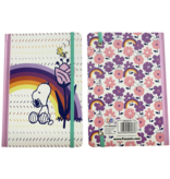 Snoopy Notebook, Rainbow - A5 - 14.9 x 21 cm
