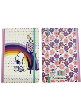 Snoopy Notebook Rainbow A5