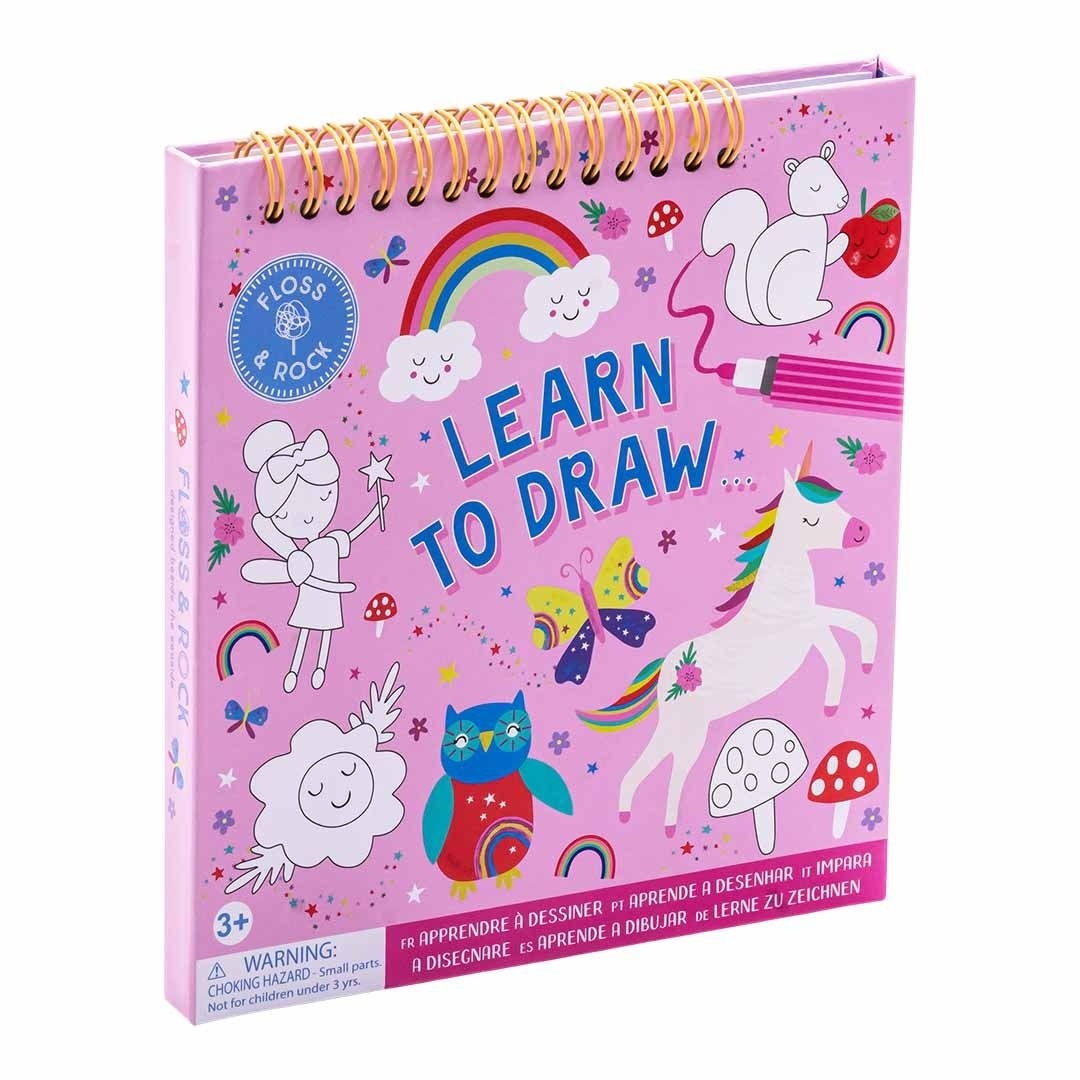 Floss & Rock Drawing Practice Set, Rainbow - 18 x 18.5 x 2 cm - Multi