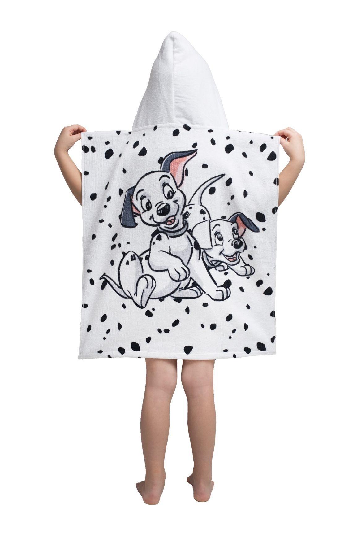 Disney 101 Dalmatiërs Poncho / Badcape Puppies - 50 x 115 cm - Katoen