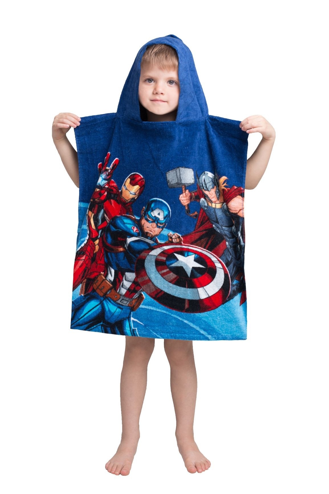 Marvel Avengers Poncho / Bathcape Action - 50 x 115 cm - Cotton