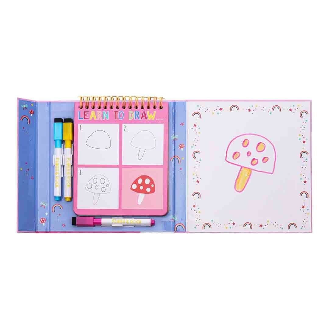 Floss & Rock Teken Oefen-set, Regenboog - 18 x 18,5 x 2 cm - Multi