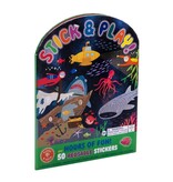 Floss & Rock Stickerboek met herbruikbare stickers, Oceaan - 27,5 x 21,5 x 1 cm - Multi