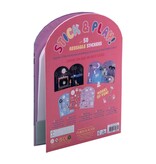 Floss & Rock Stickerboek met herbruikbare stickers, Zwanenmeer - 27,5 x 21,5 x 1 cm - Multi