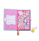 Floss & Rock Diary Rainbow Elf - 15 x 10 x 1.5 cm - with scent, stickers & lock