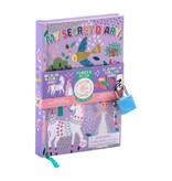 Floss & Rock Diary Fairytale - 15 x 10 x 1.5 cm - with scent, stickers & lock