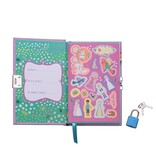 Floss & Rock Diary Fairytale - 15 x 10 x 1.5 cm - with scent, stickers & lock