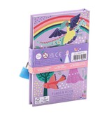 Floss & Rock Diary Fairytale - 15 x 10 x 1.5 cm - with scent, stickers & lock