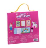 Floss & Rock Magnetic Music Box, Rainbow Fairy - 4 in 1 - 23.5 x 22.5 x 2cm