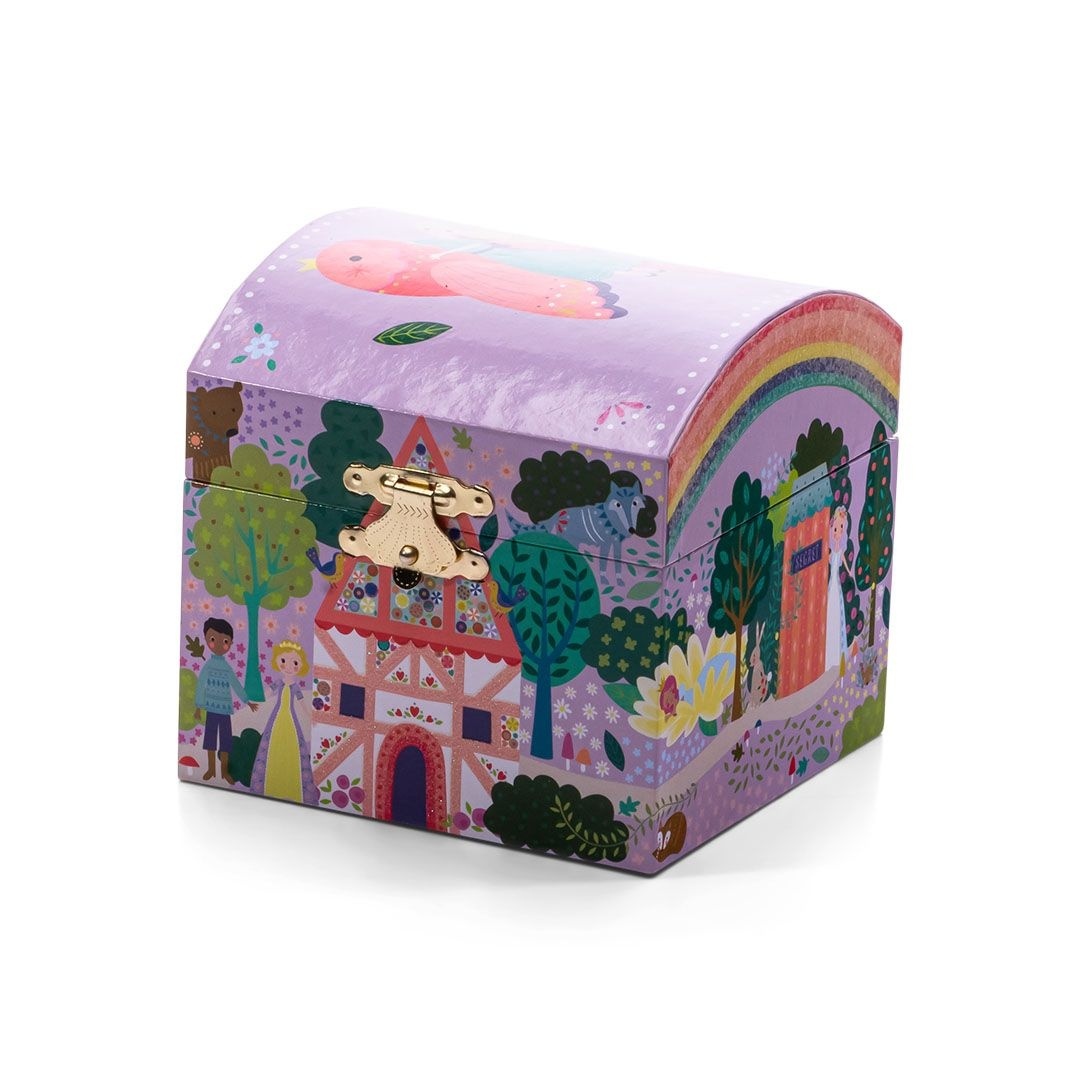 Floss & Rock Music / Jewelery Box, Fairy Tale - 13 x 13 x 8.5 cm - Multi