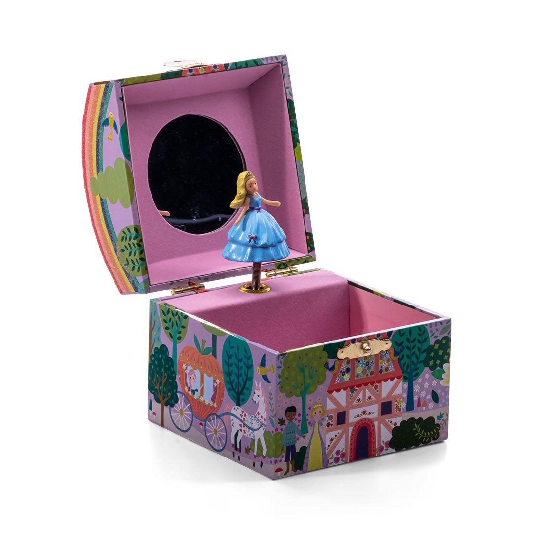 Floss & Rock Music / Jewelery Box, Fairy Tale - 13 x 13 x 8.5 cm - Multi