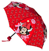 Disney Minnie Mouse Umbrella, Bow - Ø 90 x 24/55 cm - Polyester