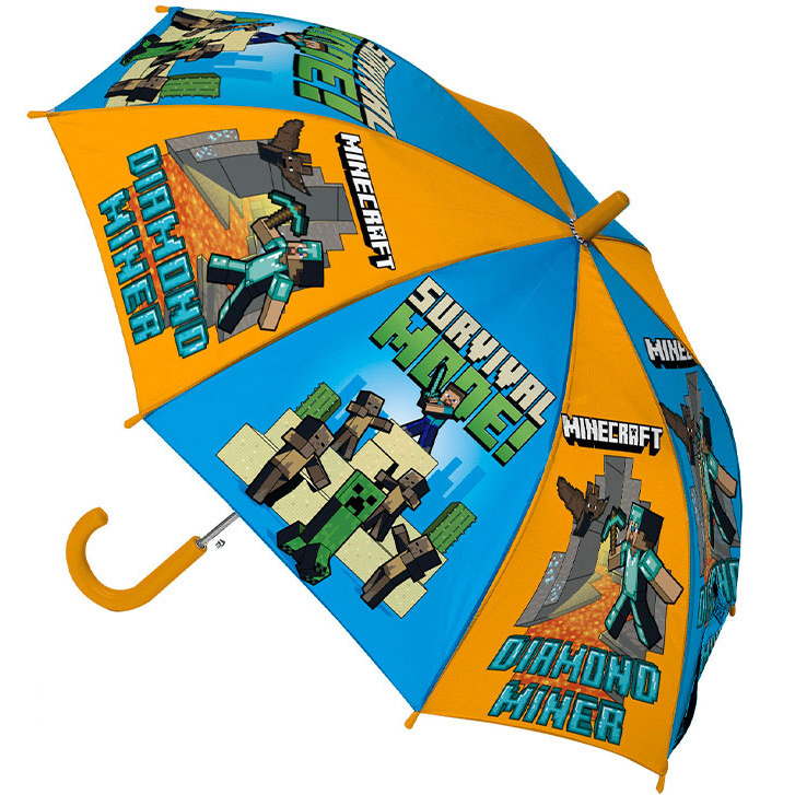 Minecraft Umbrella Survival Mode - Ø 75 x 62 cm - Polyester