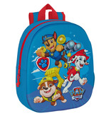 Paw Patrol Backpack, 3D Team - 33 x 27 x 10 cm - Polyester