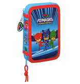 PJ Masks Gevuld Etui, Power Heroes - 28 st. - 19,5 x 12,5 x 4 cm - Polyester