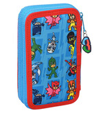PJ Masks Filled Pouch, Power Heroes - 28 pcs. - 19.5 x 12.5 x 4 cm - Polyester