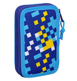 Sonic Gevuld etui, Bleu - 28 stuks - 19,5 x 12,5 x 4  cm - Polyester