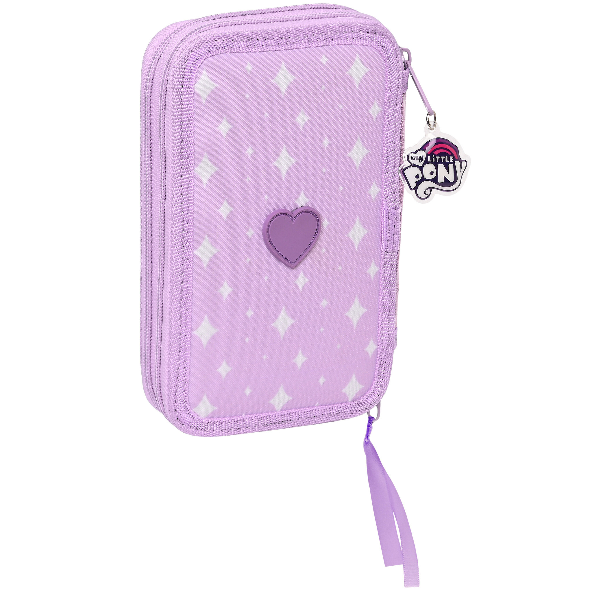 My little Pony Gevuld Etui, Wild & Free - 28 st. - 19,5 x 12,5 x 4 cm - Polyester